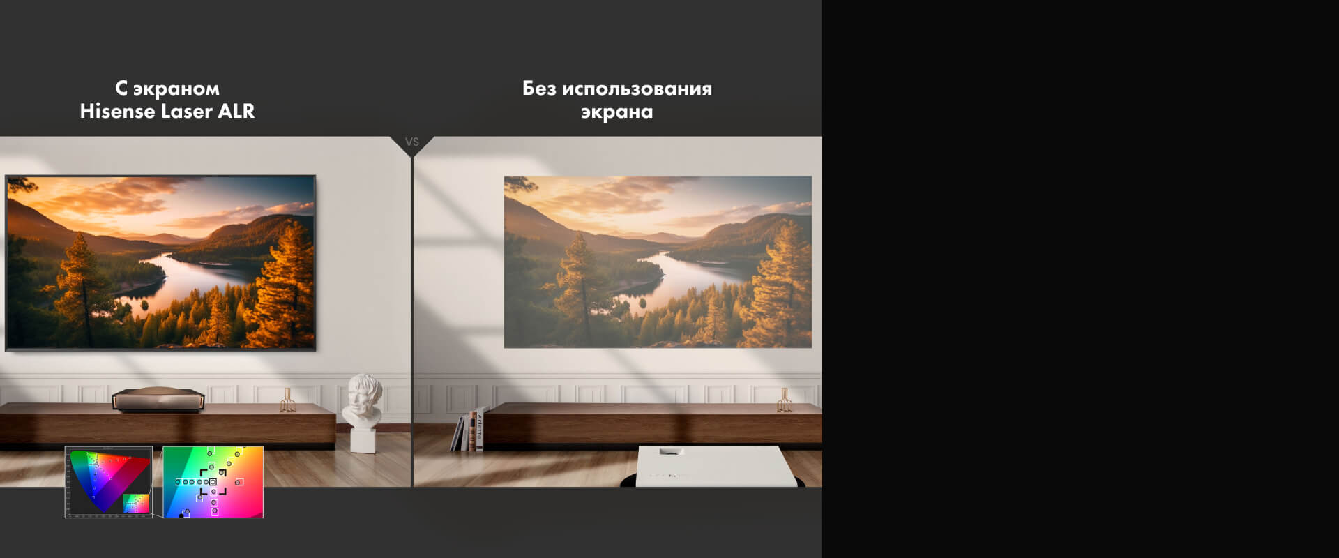 Точное воспроизведение и отображение цветов