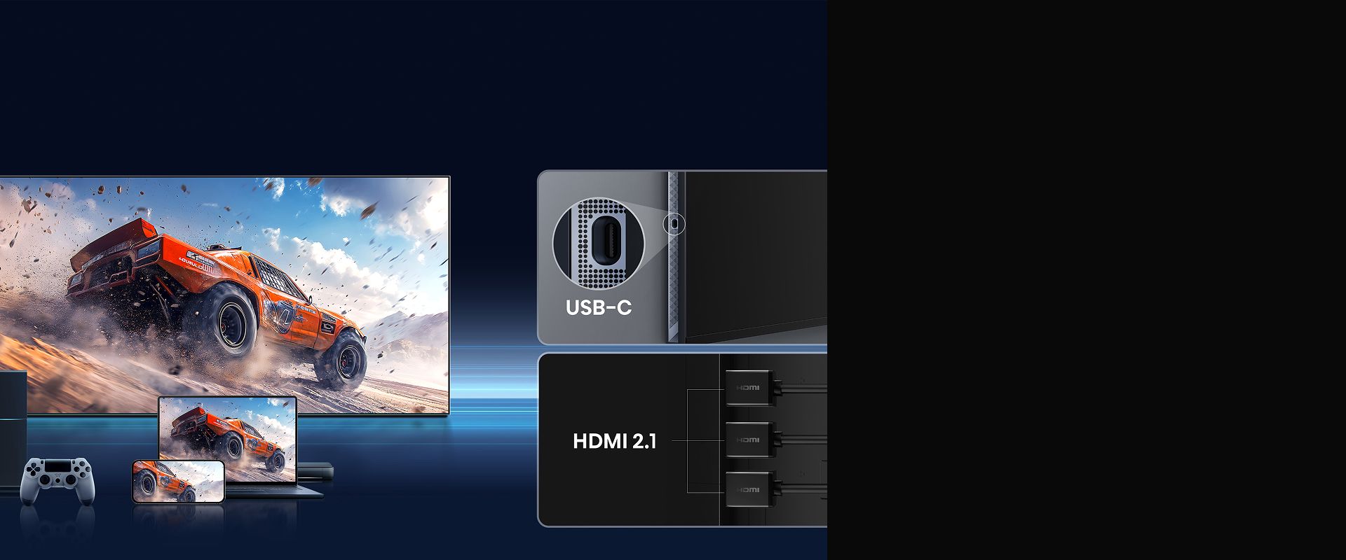Трансляция, передача аудио и видео, зарядка – с помощью всего лишь одного кабеля